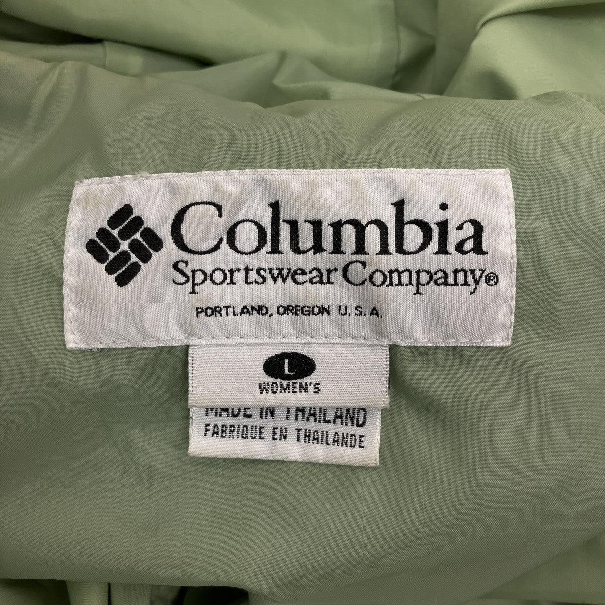 Columbia 90s バイカラー無地マウンテンパーカー 古着・中古-5枚目のアイテム画像