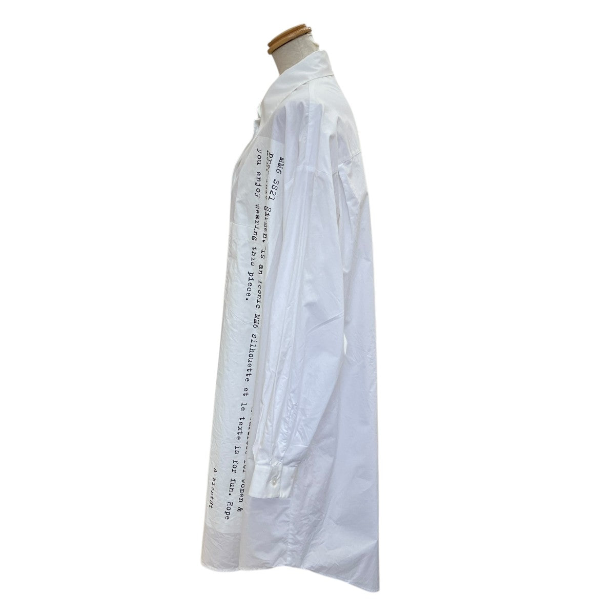 MM6 Maison Margiela シャツワンピースS62CT0120 古着・中古-3枚目のアイテム画像
