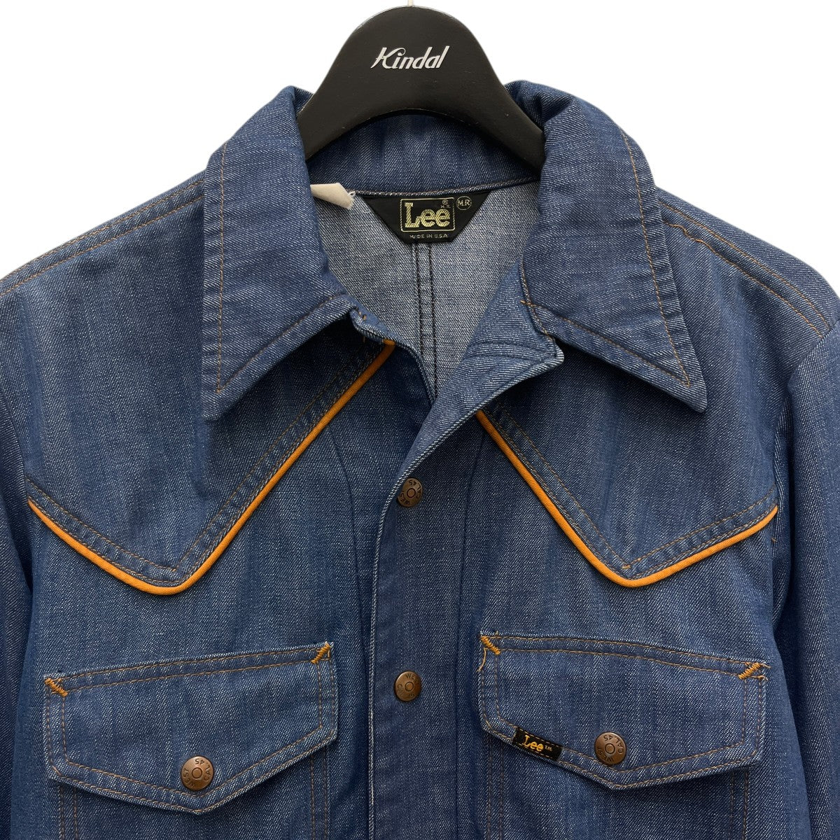 LEE 70S vintageシャツジャケット 古着・中古-3枚目のアイテム画像