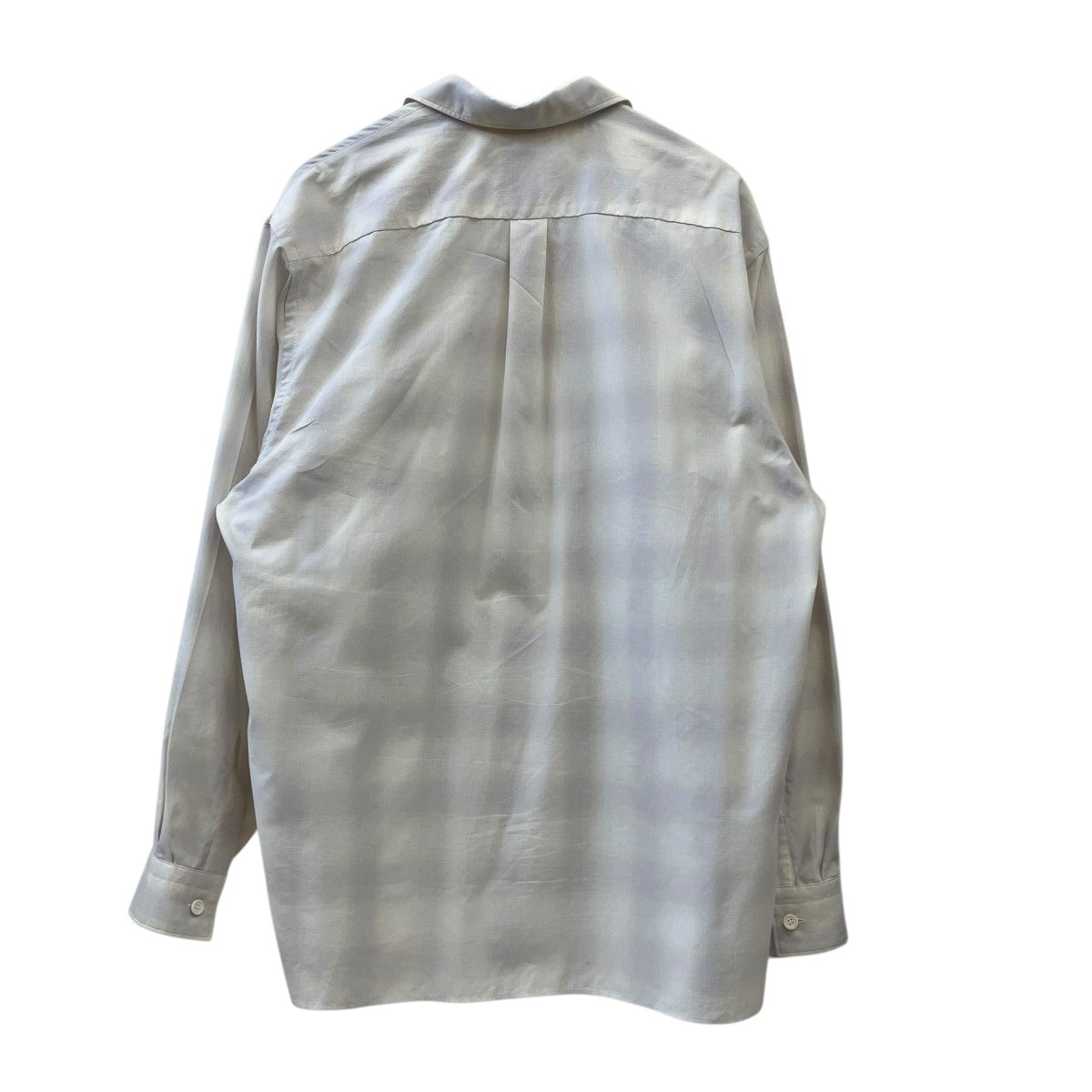 AUBERGE オンブレチェックシャツチェック長袖シャツ 古着・中古-2枚目のアイテム画像