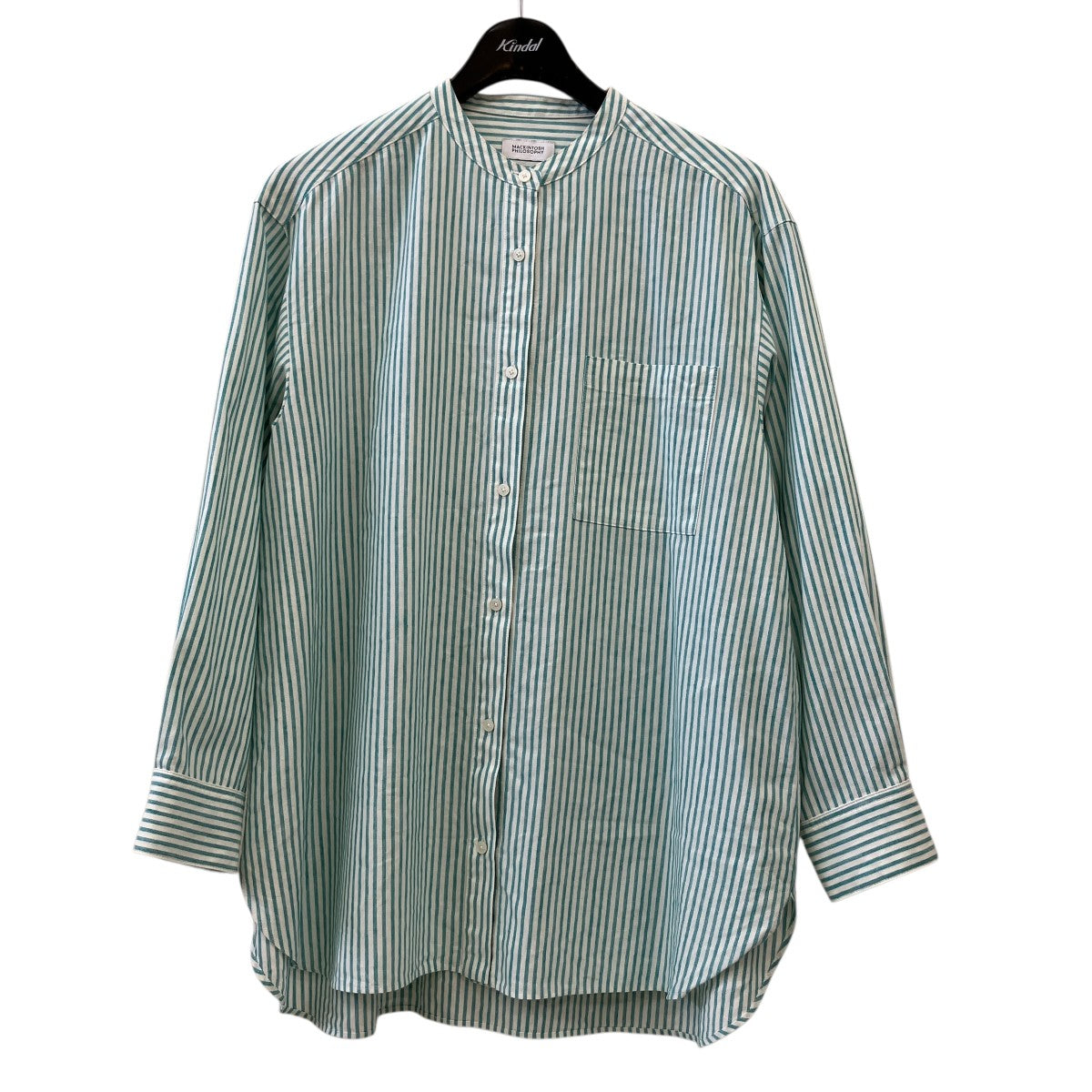 MACKINTOSH PHILOSOPHY ストライプ長袖シャツH5M91-351-72 古着・中古-1枚目のアイテム画像