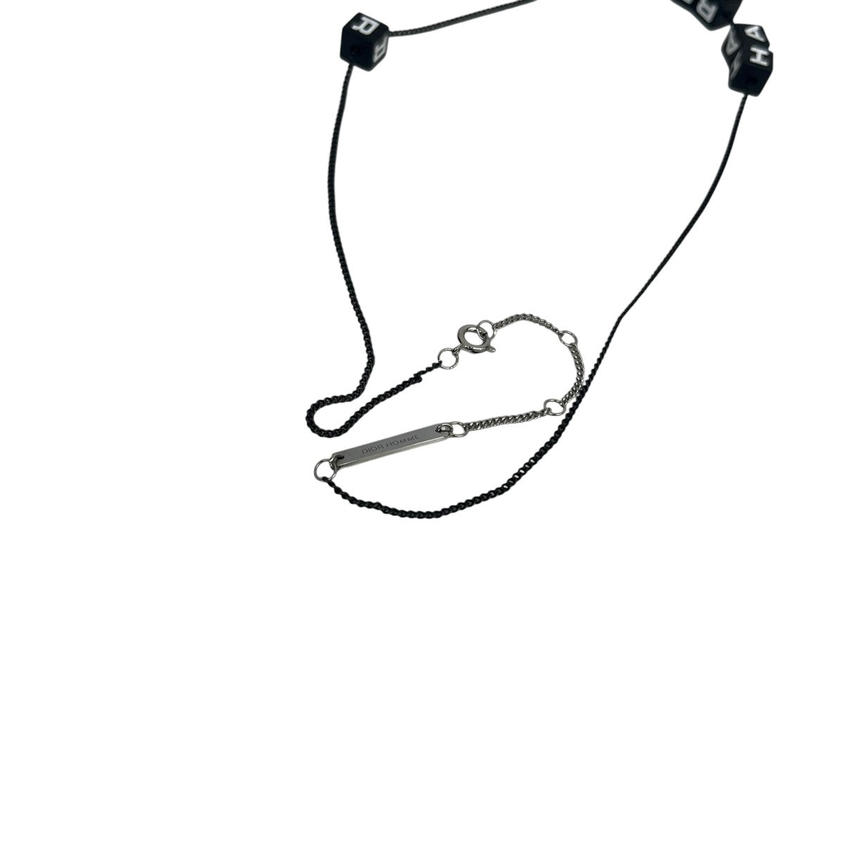 Dior Homme ブロックネックレス 古着・中古-2枚目のアイテム画像
