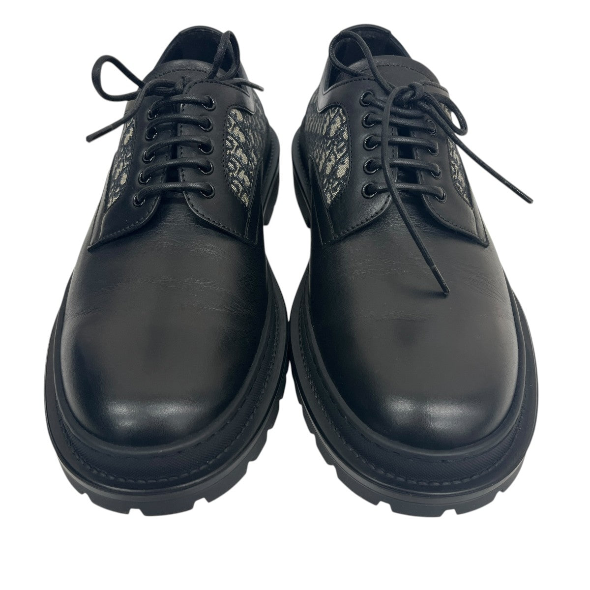 Christian Dior EXPL DERBY CALF JACQUARDレザーシューズ3DE319ZKD96140 古着・中古-5枚目のアイテム画像