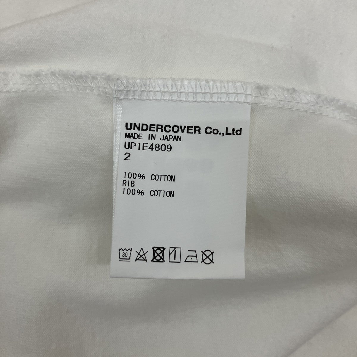 UNDERCOVER TシャツUP1E4809 古着・中古-4枚目のアイテム画像