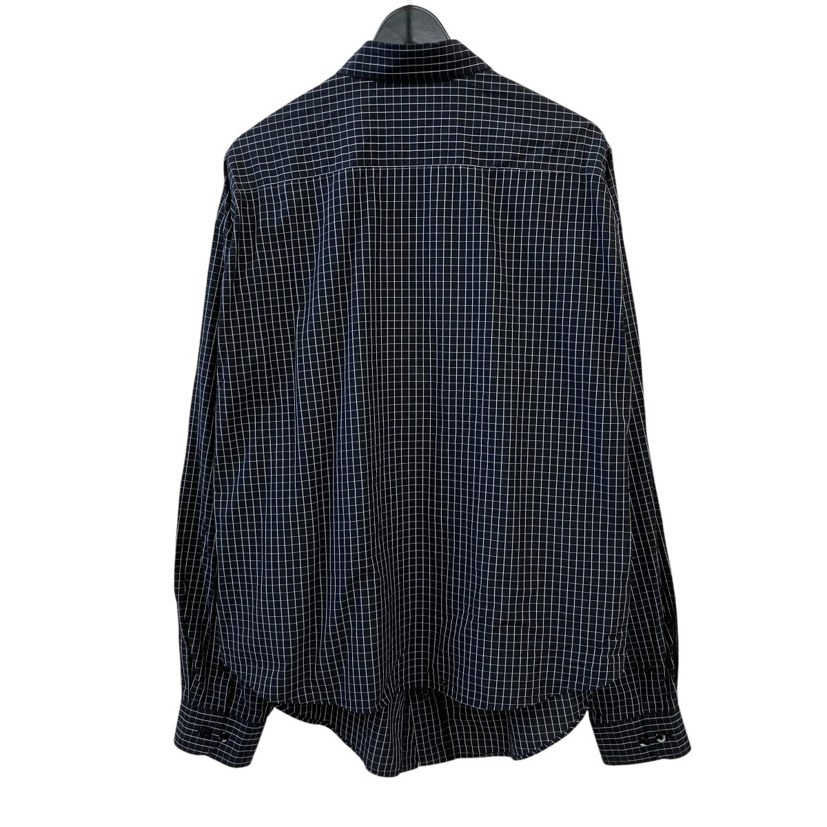 BALENCIAGA チェックオーバーサイズシャツ583895 古着・中古-2枚目のアイテム画像