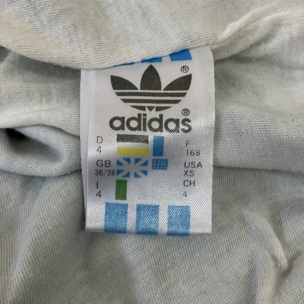 adidas originals 80Sスポーツジャケット 古着・中古-5枚目のアイテム画像