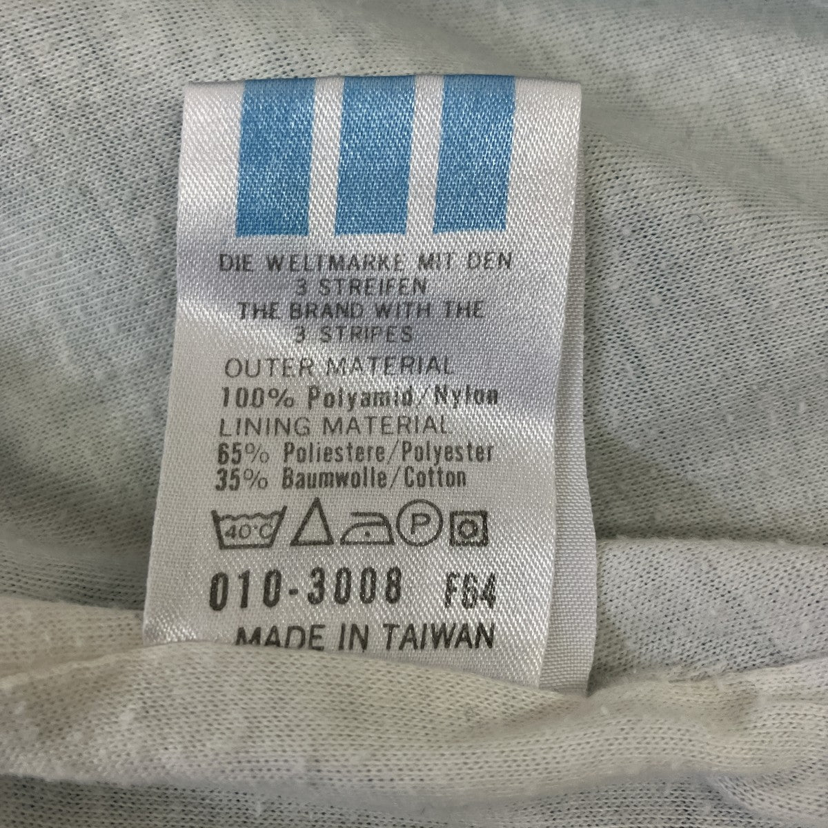 adidas originals 80Sスポーツジャケット 古着・中古-6枚目のアイテム画像