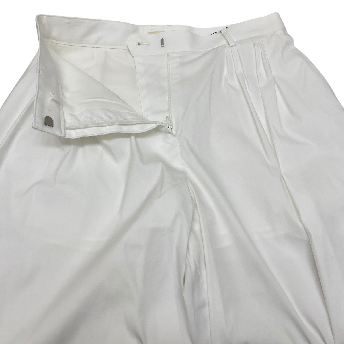 DES PRES コットンストレッチポプリン 2タックワイドパンツ22044104408 古着・中古-3枚目のアイテム画像