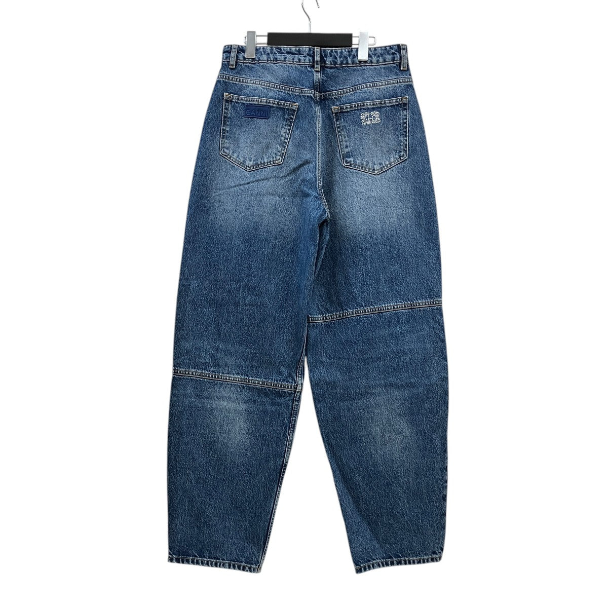 Ganni ラインストーンデニムパンツ 古着・中古-2枚目のアイテム画像