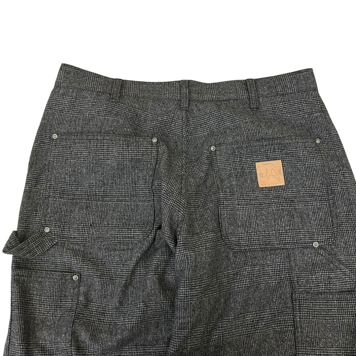 Car PantsグレンチェックパンツP-013