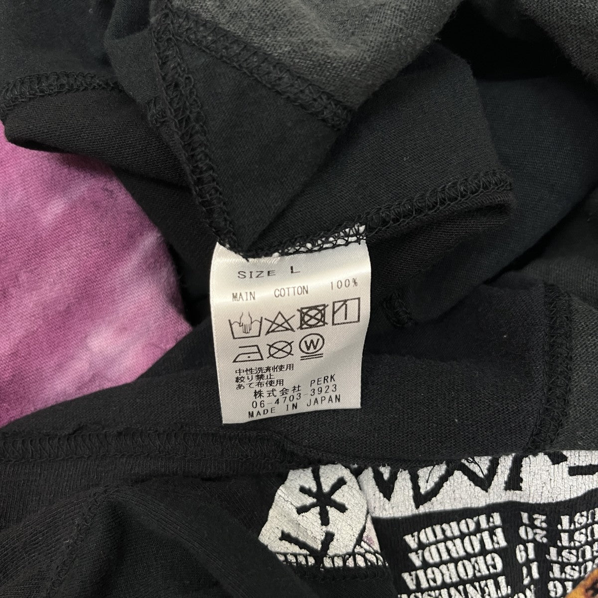 INK METALLICAリメイクTシャツ 古着・中古-4枚目のアイテム画像