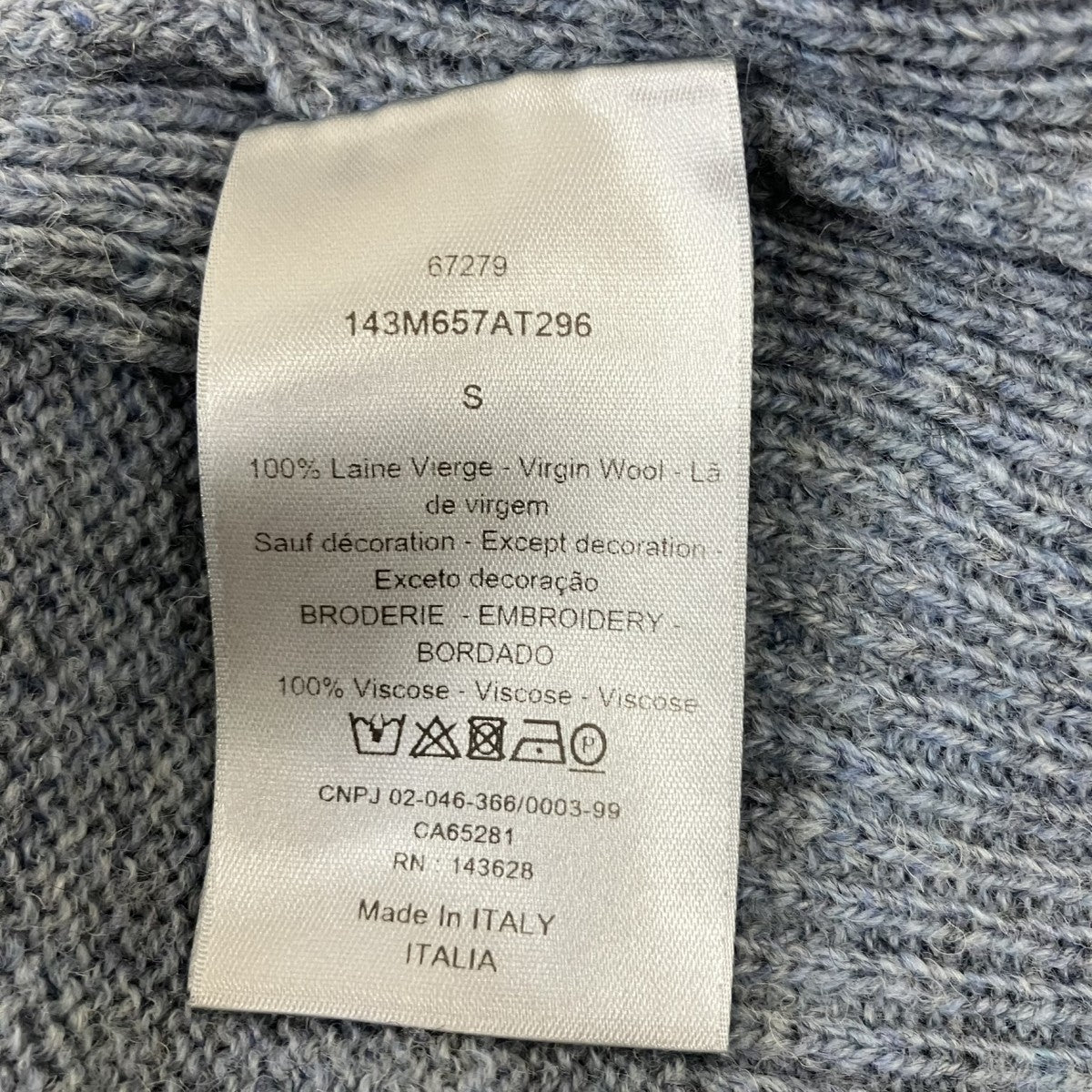 Peter Doig Sweater長袖ニット143M657AT296