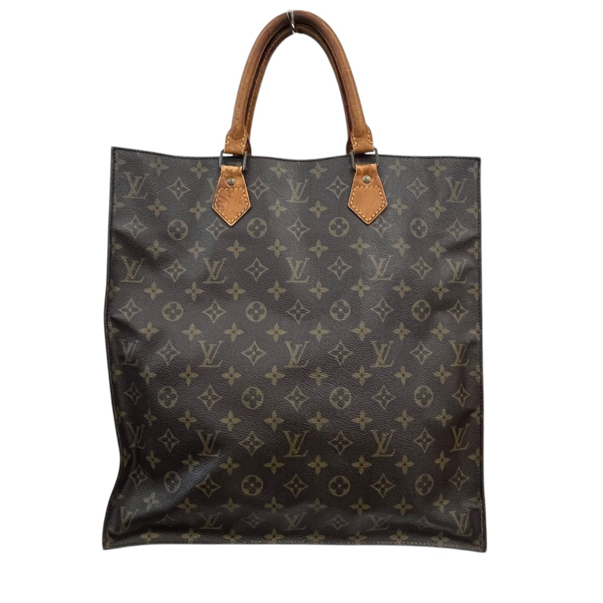 LOUIS VUITTON サックプラモノグラムトートバッグM51140 古着・中古-3枚目のアイテム画像