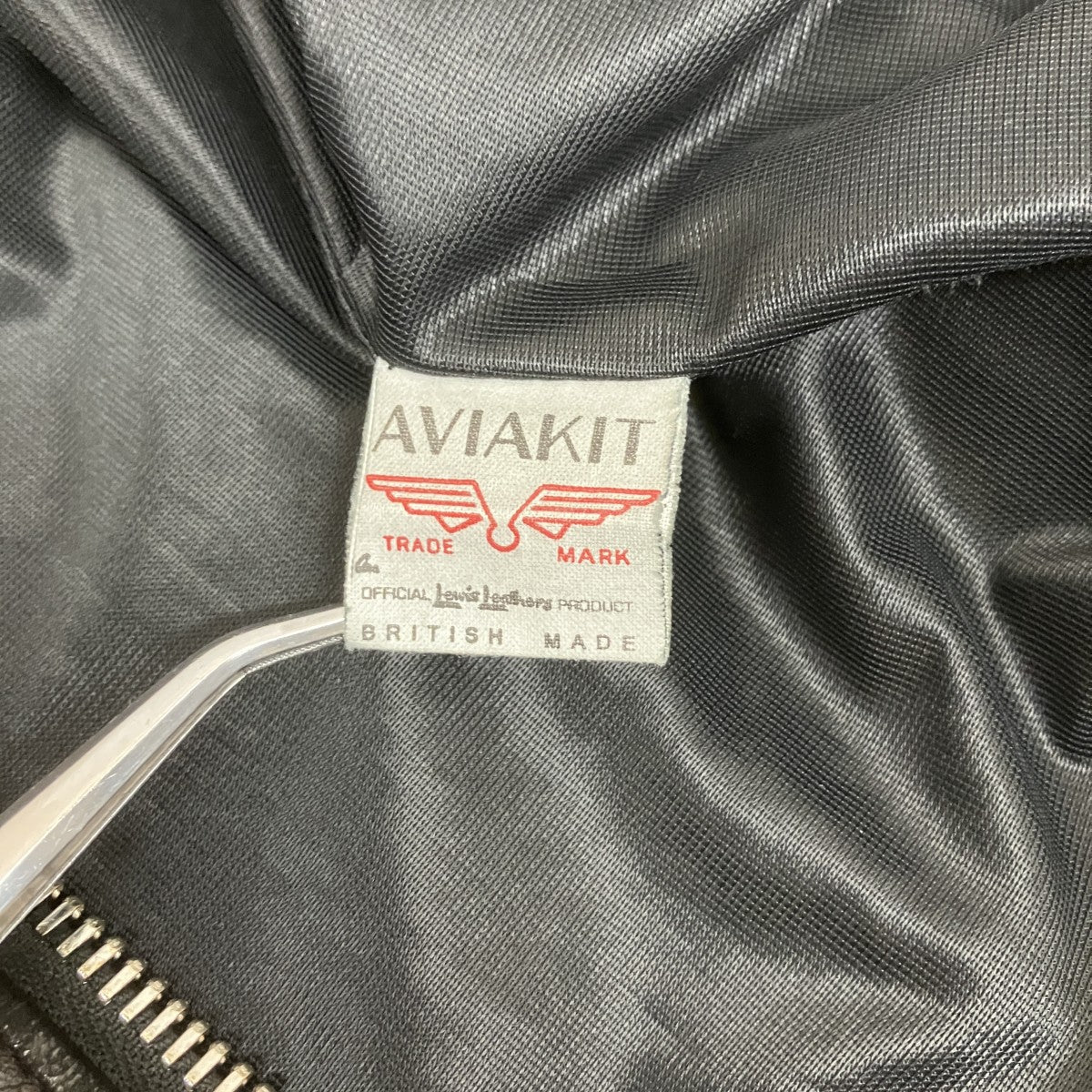 Lewis Leathers×THE REAL McCOY’S Cycloneライダースジャケット 古着・中古-7枚目のアイテム画像