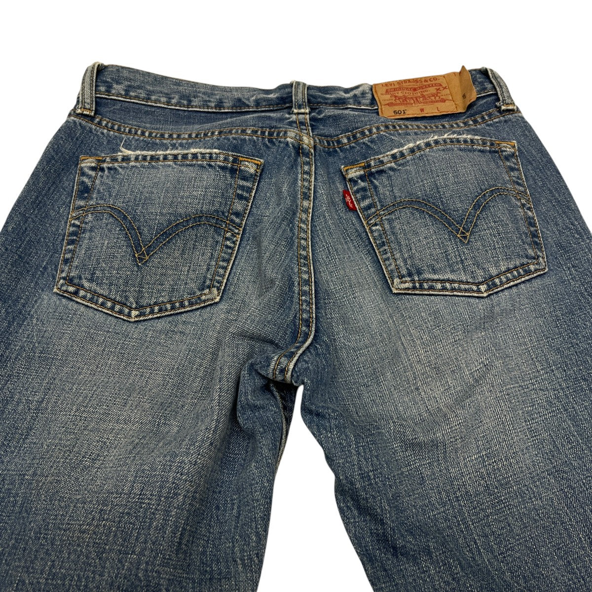 LEVI’S 501デニムパンツW501-0130 古着・中古-4枚目のアイテム画像