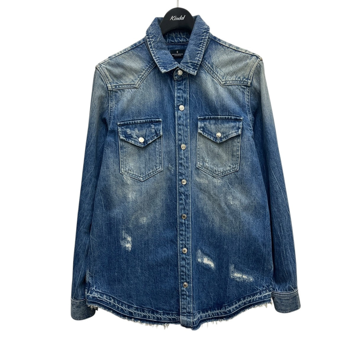 MARCELO BURLON デニムシャツCMYD001S18701167 古着・中古-1枚目のアイテム画像