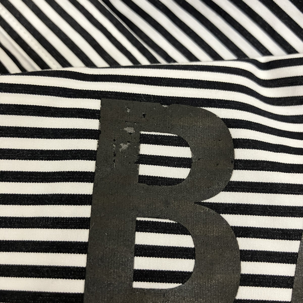 BALENCIAGA ストライプボタンダウン長袖シャツJP57 2019 00665 古着・中古-5枚目のアイテム画像