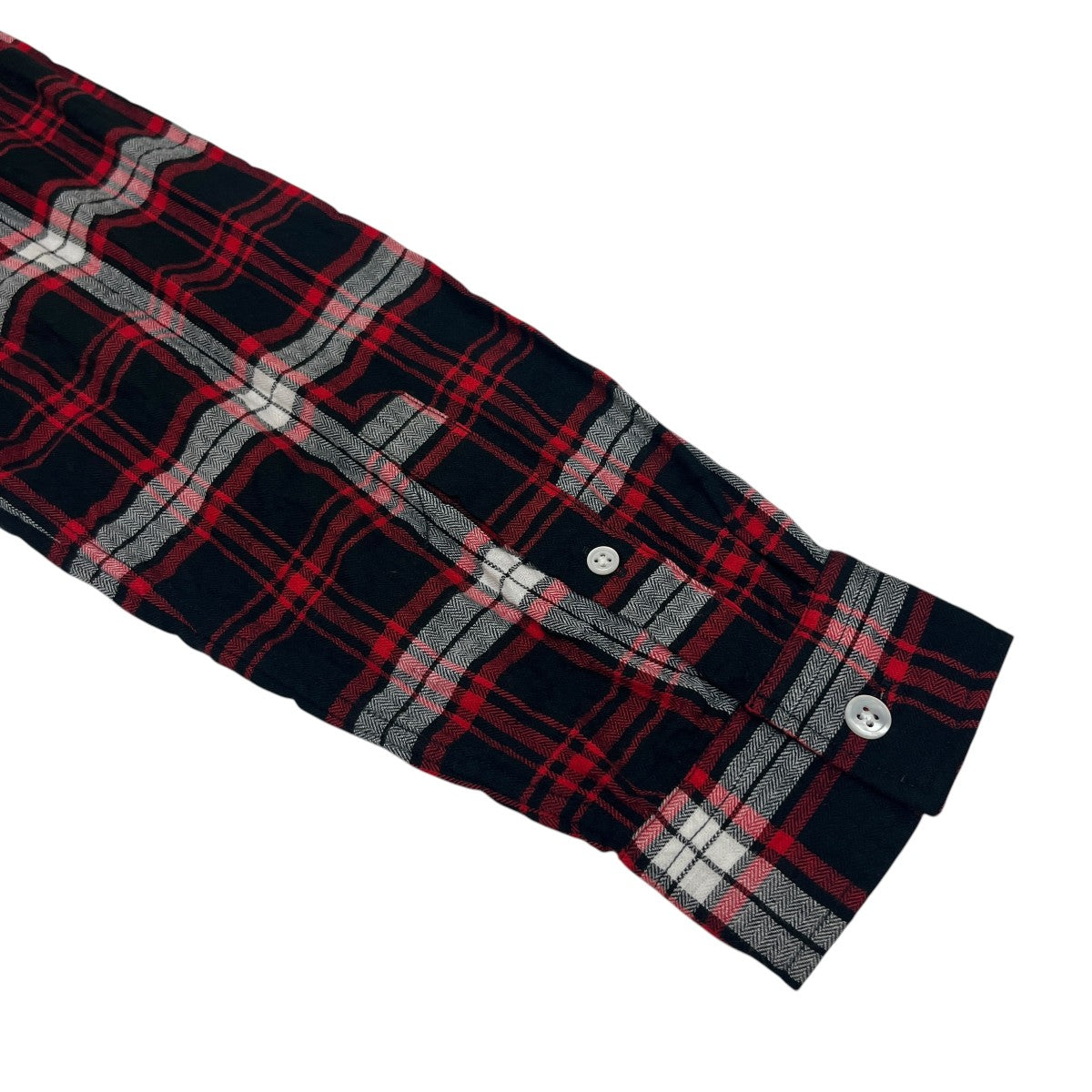 uniform experiment チェック長袖シャツUE-180014 古着・中古-4枚目のアイテム画像