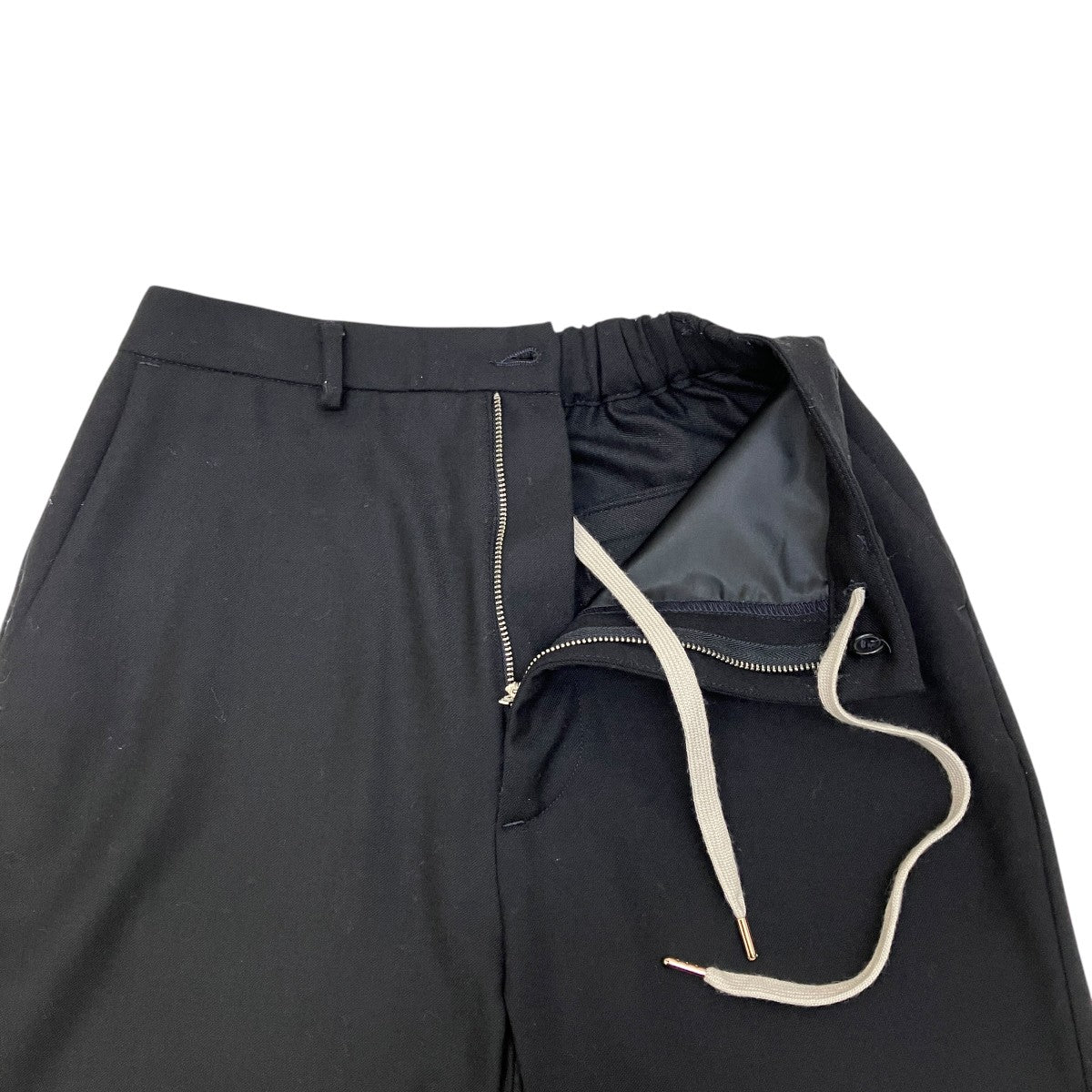 BASISBROEK 無地イージーパンツ 古着・中古-3枚目のアイテム画像