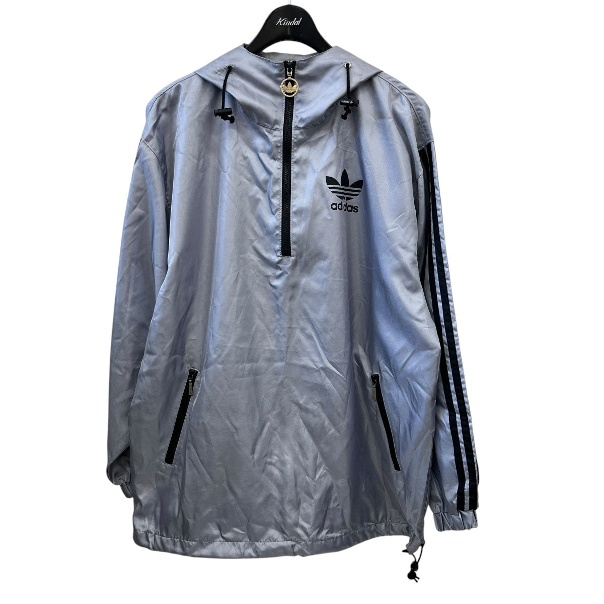 adidas 90’ｓvintageアノラックパーカー 古着・中古-1枚目のアイテム画像