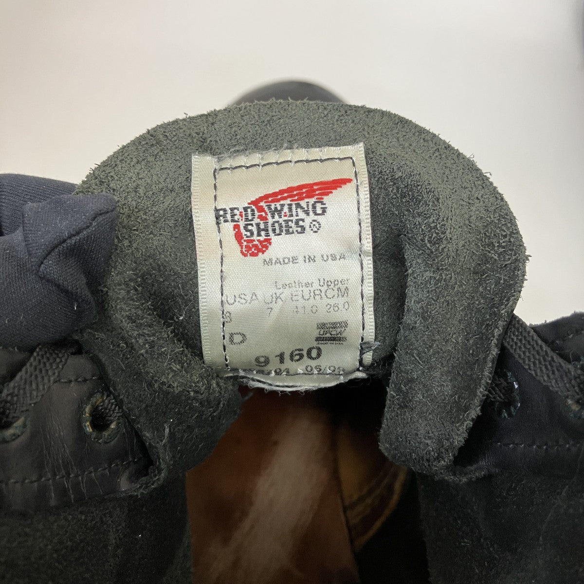 RED WING BLACK SMITHレースアップブーツ9160 古着・中古-7枚目のアイテム画像