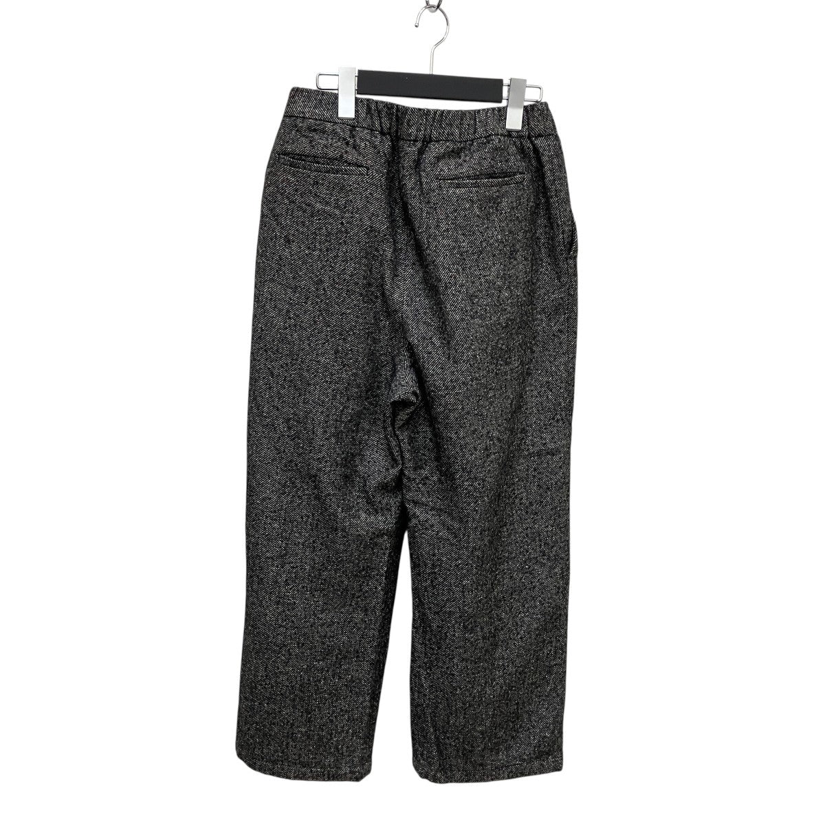 カラーネップ ツイードストレートパンツ2TUCK21AW2