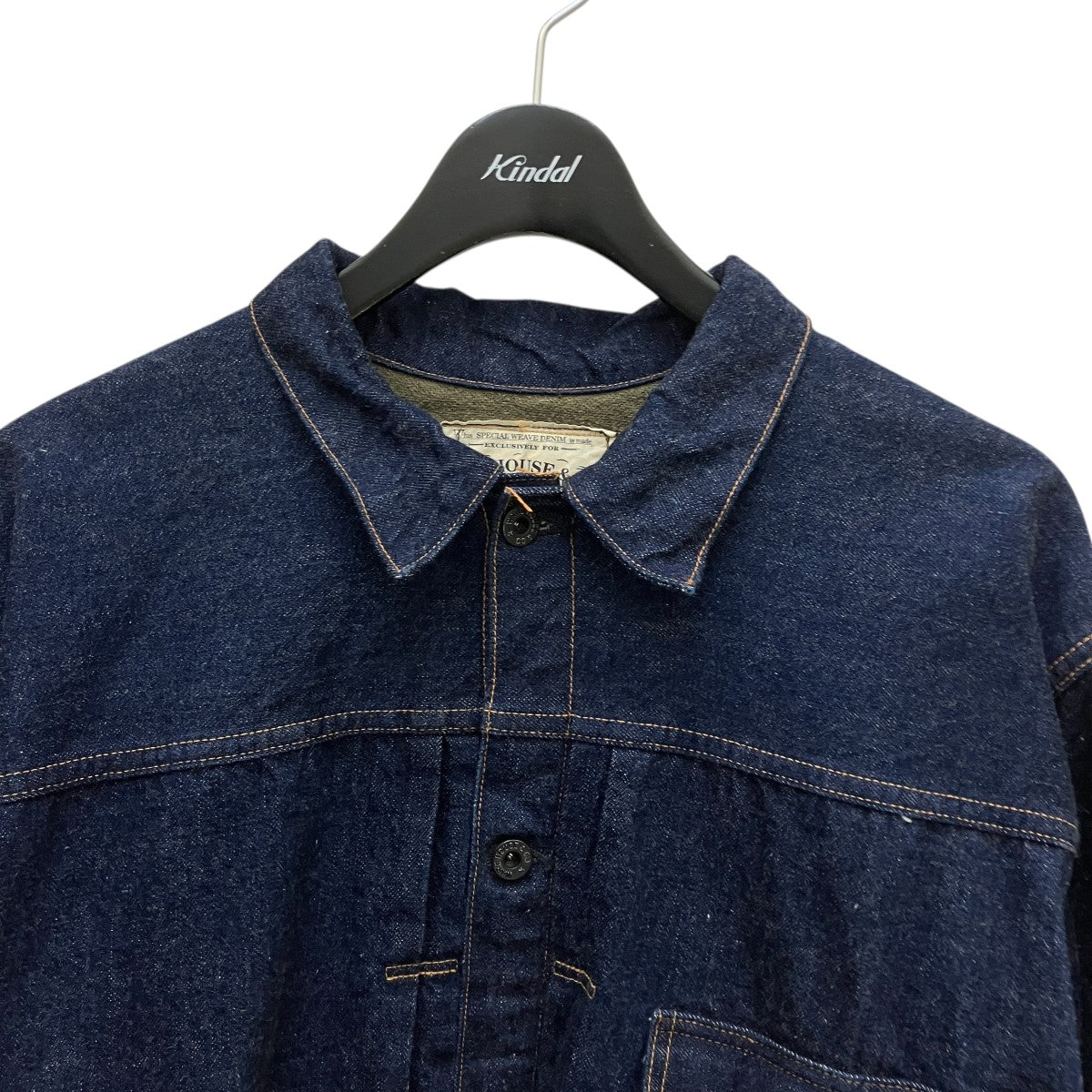 WAREHOUSE 2019JS 1st denim jacketデニムジャケット 古着・中古-2枚目のアイテム画像