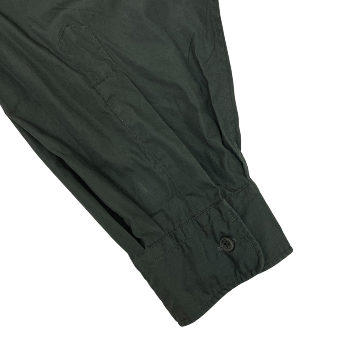 Graphpaper BROAD OVERSIZED L S BAND COLLAR SHIRT長袖シャツGM211-50111B 古着・中古-4枚目のアイテム画像