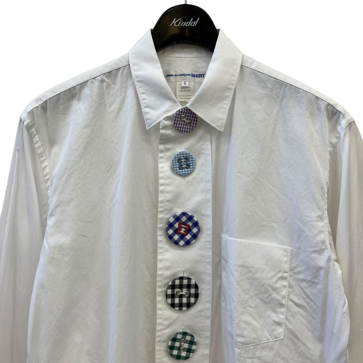 COMME des GARCONS SHIRT 長袖シャツS27078 古着・中古-3枚目のアイテム画像