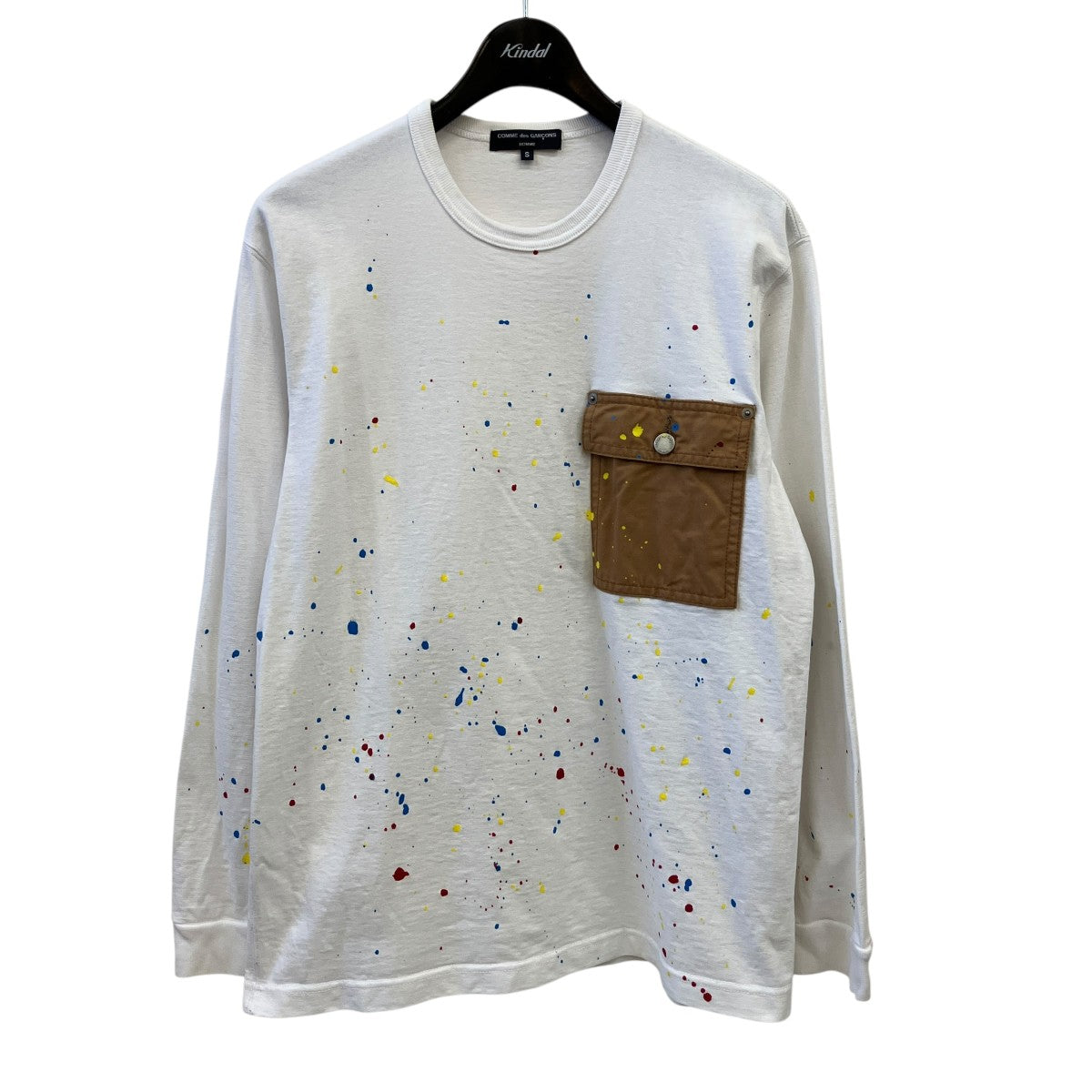 COMME des GARCONS HOMME ロングスリーブTシャツHH-T012 古着・中古-1枚目のアイテム画像