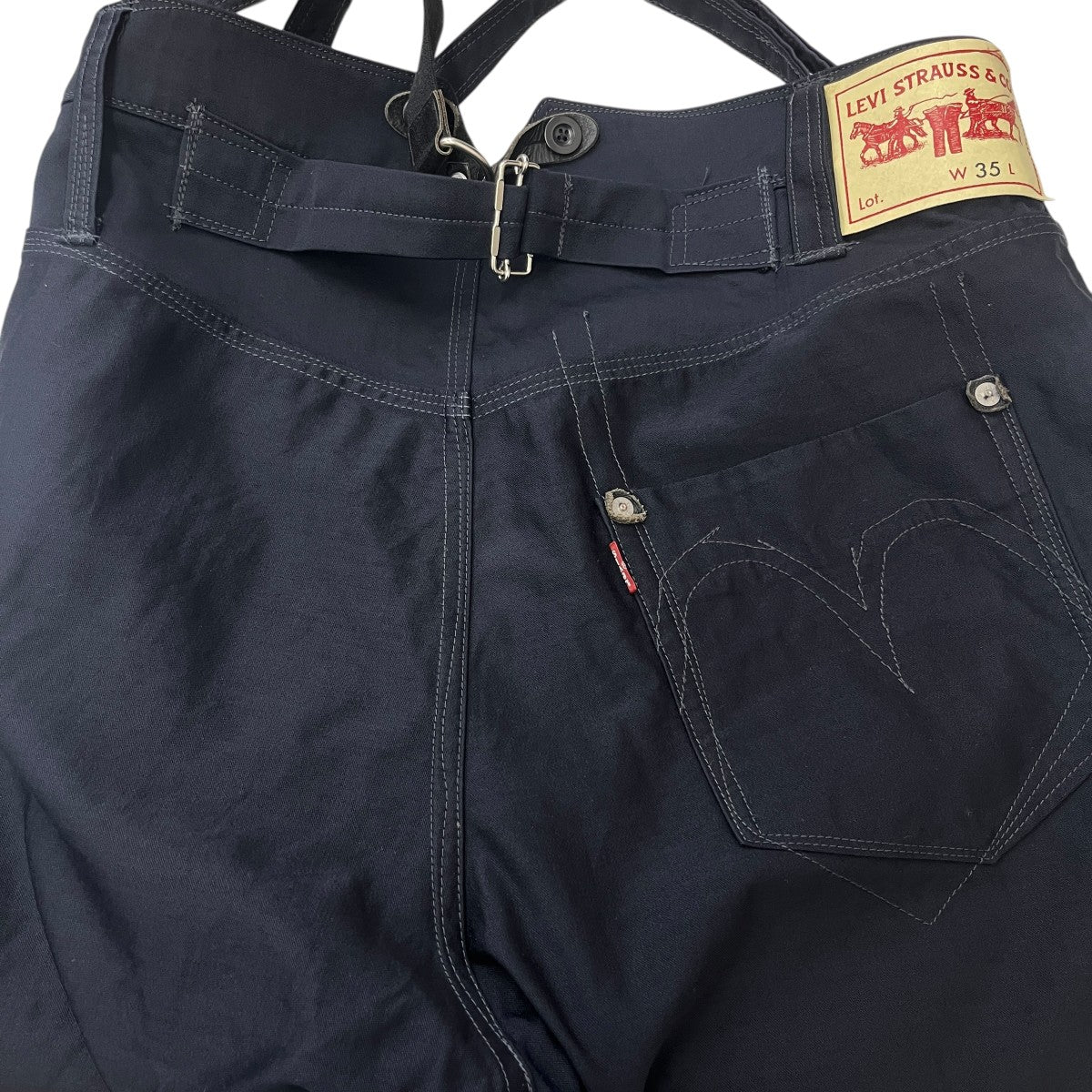 JUNYA WATANABE MAN×LEVI’S サスペンダー付パンツWG-P207 古着・中古-4枚目のアイテム画像