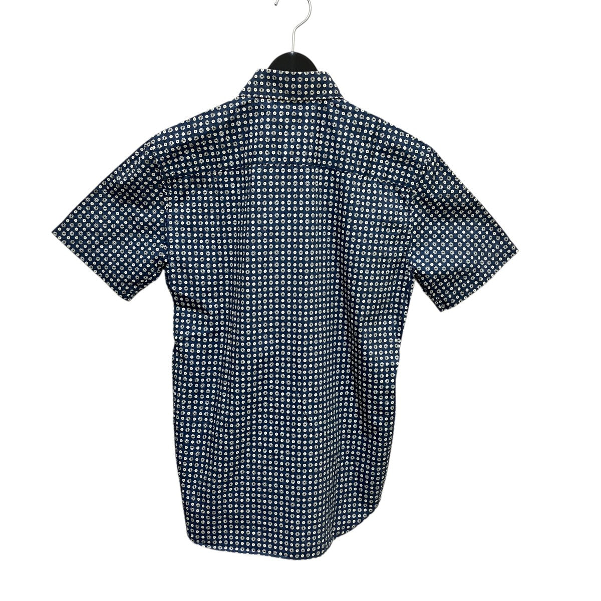 BURBERRY 総柄シルク混半袖シャツ 古着・中古-3枚目のアイテム画像