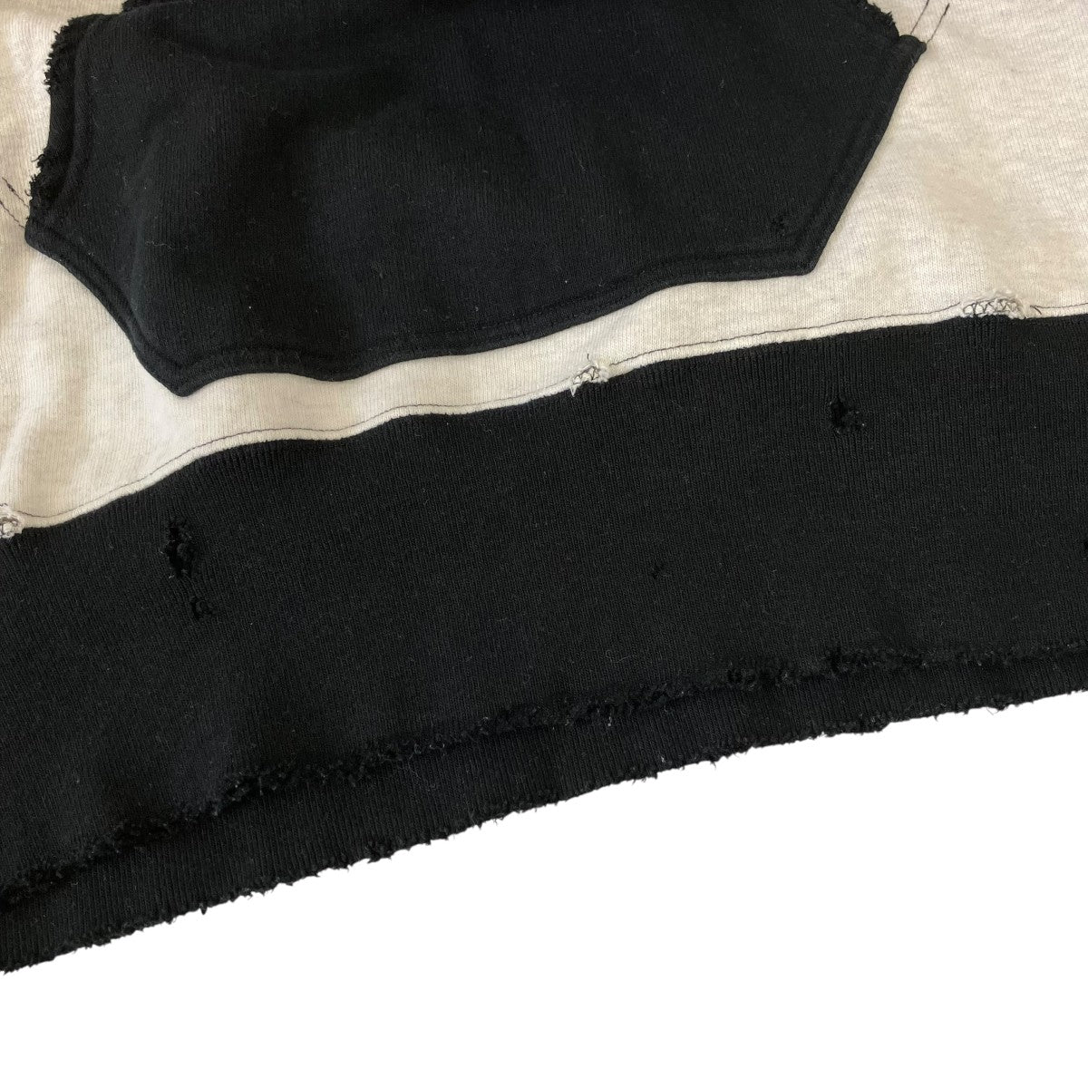 フードパーカー24SS2tone aging hoodie
