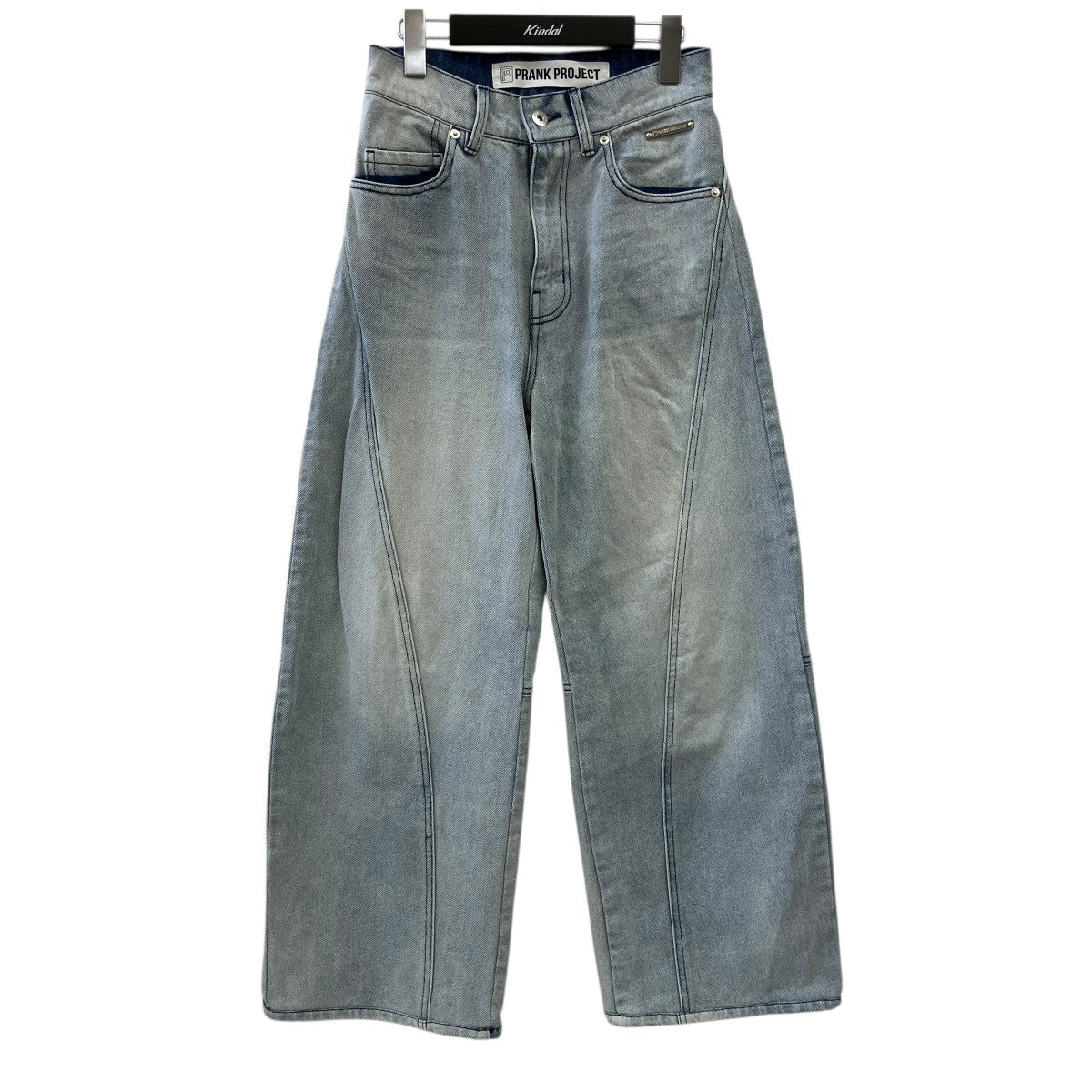 PRANK PROJECT 25SSCurved Line Denim 2バギージーンズ31251465612 古着・中古-1枚目のアイテム画像