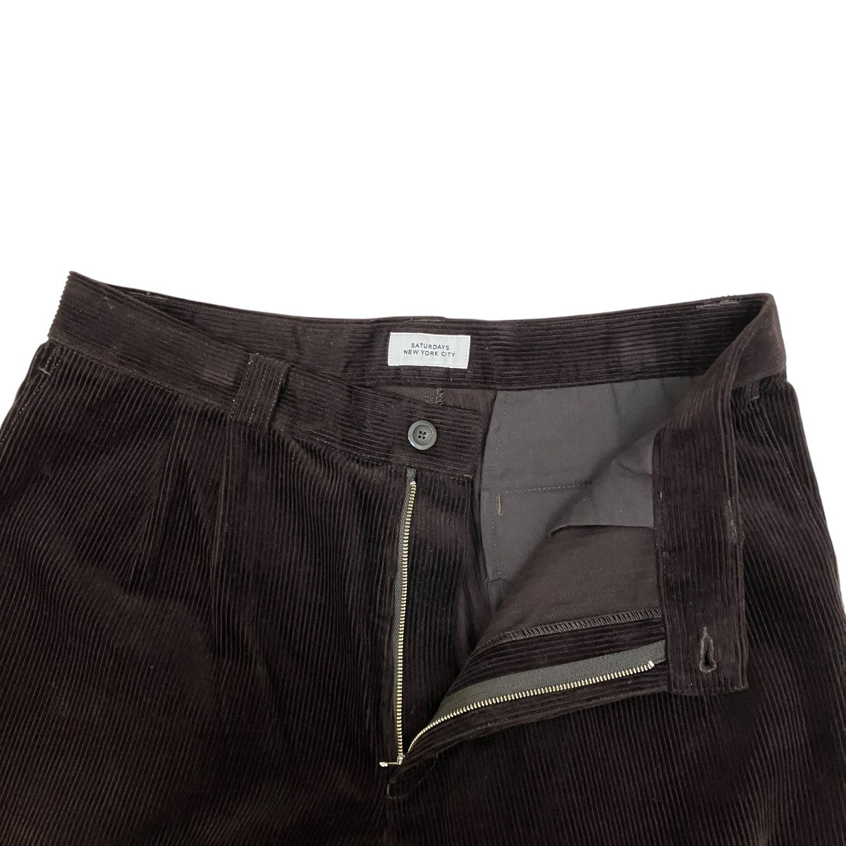 George Corduroy Wide Two Tuck PantsコーデュロイパンツBBS-75510