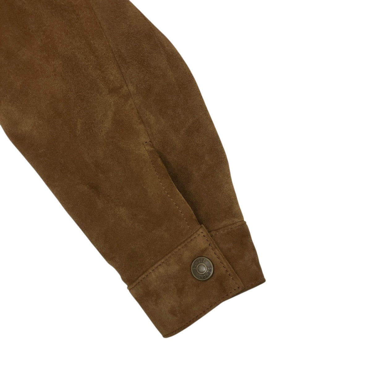 Schott SUEDE SHORT HORN JACKETレザージャケット782-4250006 古着・中古-5枚目のアイテム画像