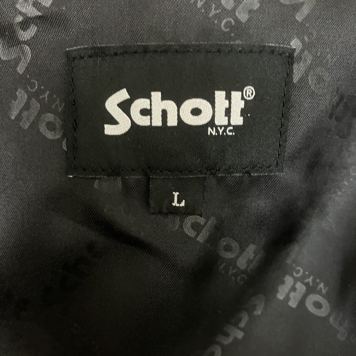 Schott SUEDE SHORT HORN JACKETレザージャケット782-4250006 古着・中古-6枚目のアイテム画像