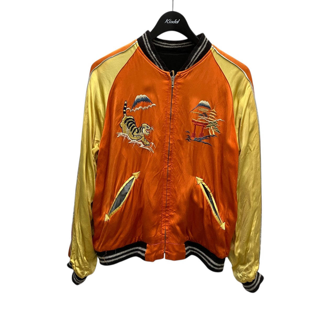 Early 1950ｓ Style Acetate Souvenir JacketリバーシブルスカジャンTT15087