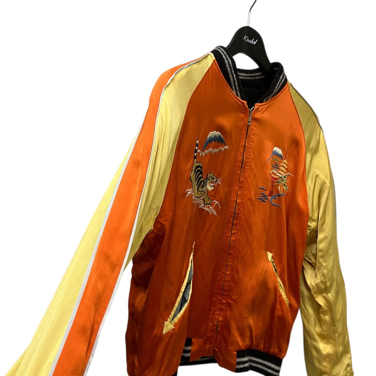 Early 1950ｓ Style Acetate Souvenir JacketリバーシブルスカジャンTT15087