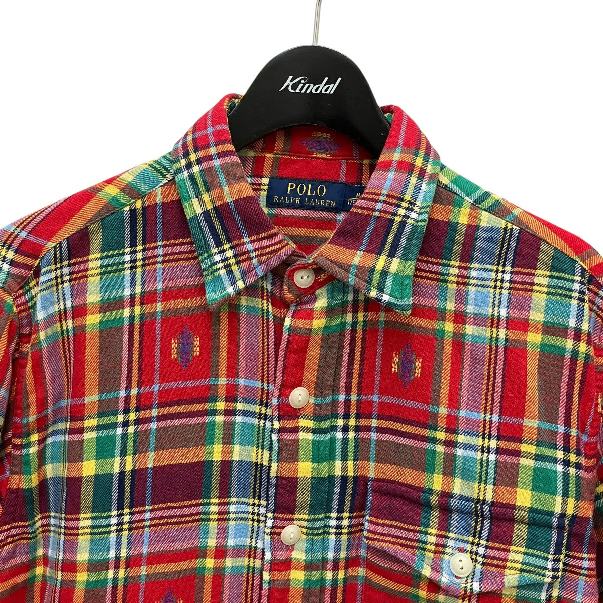 POLO RALPH LAUREN チェックネルシャツ 古着・中古-2枚目のアイテム画像