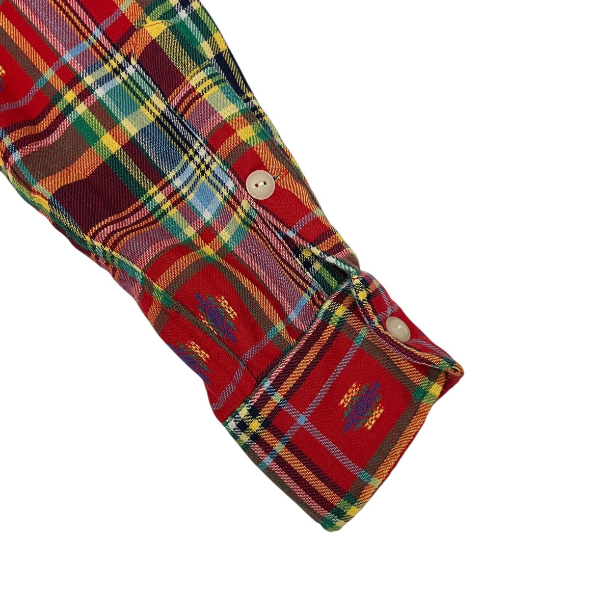 POLO RALPH LAUREN チェックネルシャツ 古着・中古-4枚目のアイテム画像