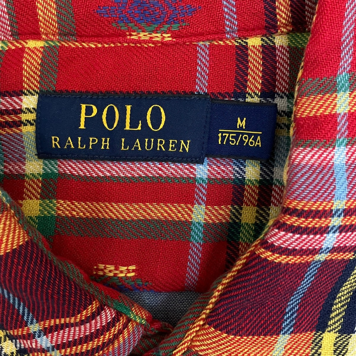 POLO RALPH LAUREN チェックネルシャツ 古着・中古-5枚目のアイテム画像