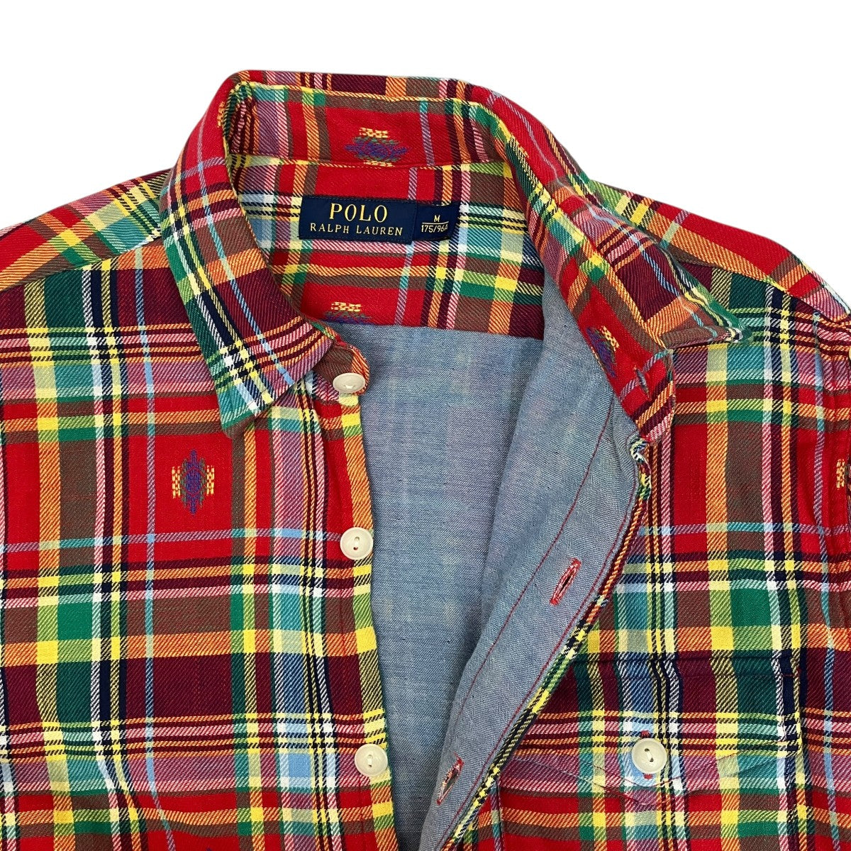 POLO RALPH LAUREN チェックネルシャツ 古着・中古-6枚目のアイテム画像