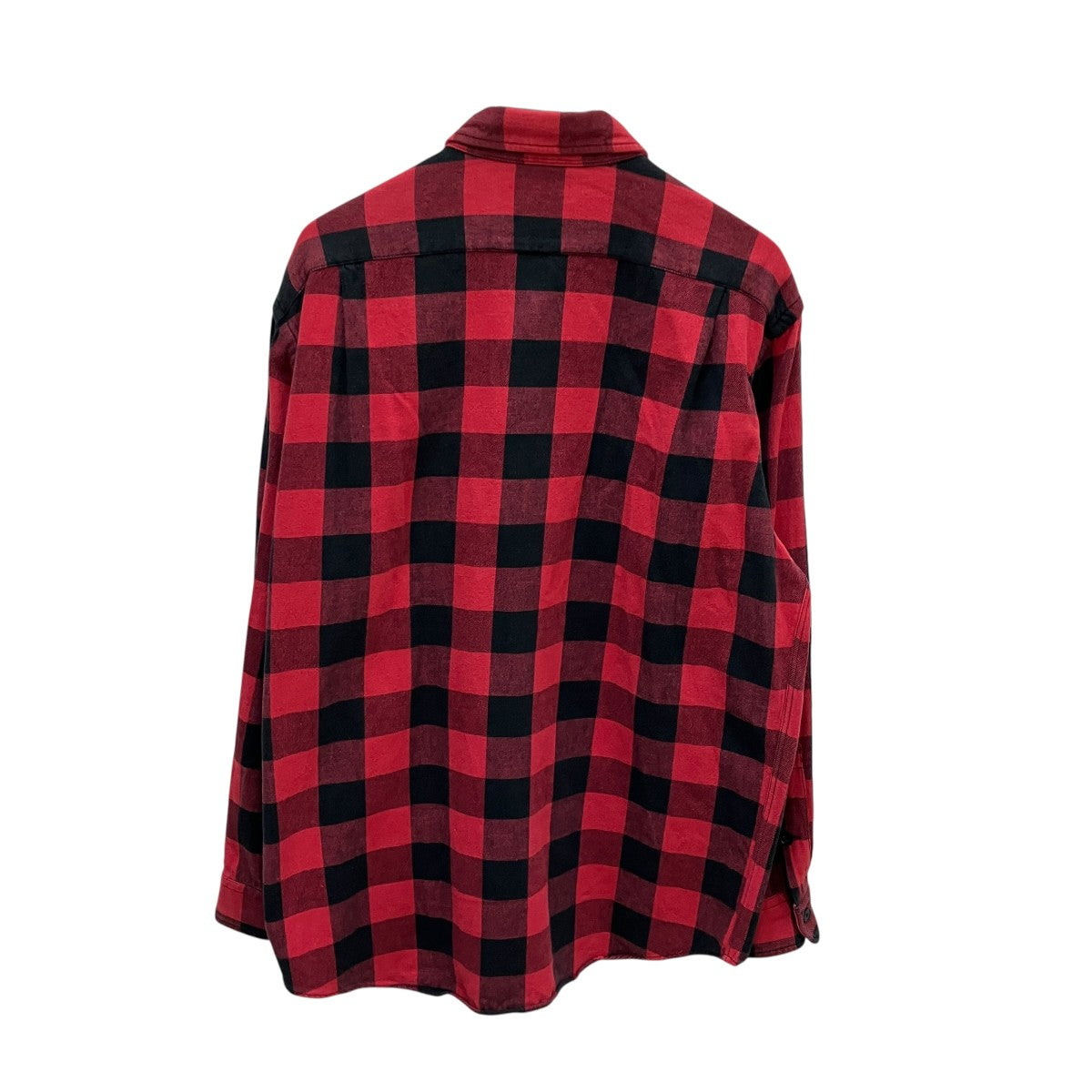 POLO RALPH LAUREN ブロックチェック長袖シャツ 古着・中古-3枚目のアイテム画像