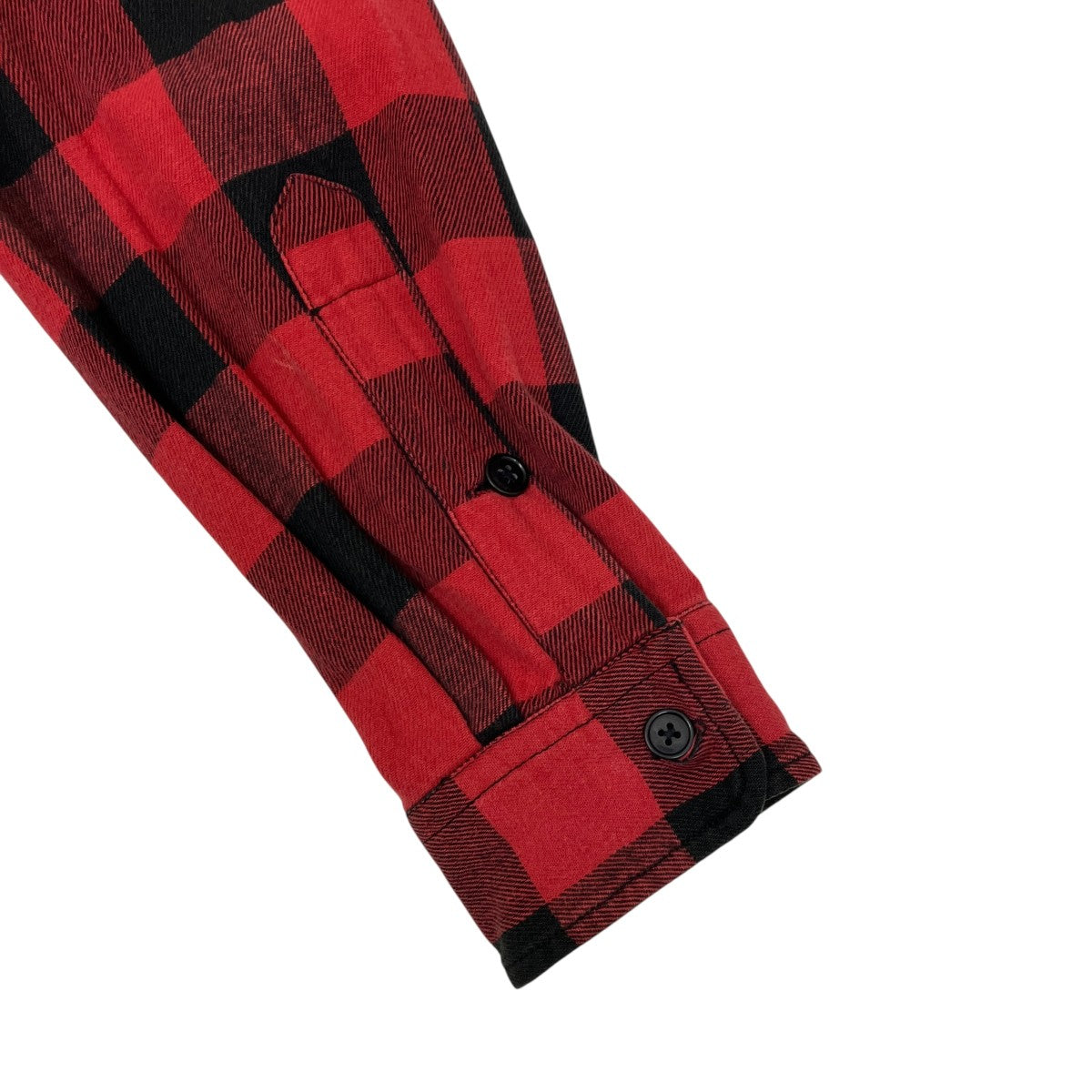 POLO RALPH LAUREN ブロックチェック長袖シャツ 古着・中古-4枚目のアイテム画像