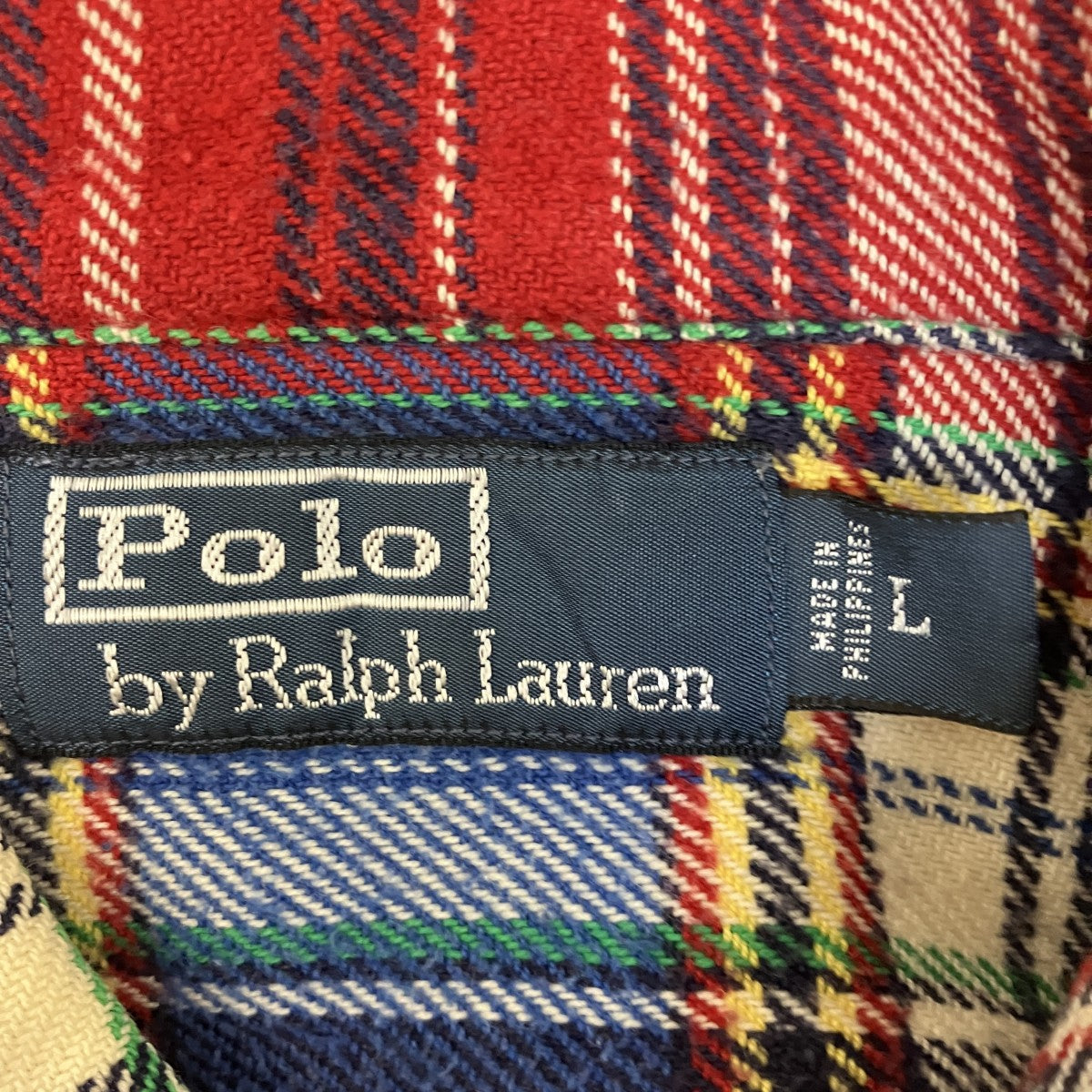 POLO RALPH LAUREN ネルシャツ 古着・中古-5枚目のアイテム画像