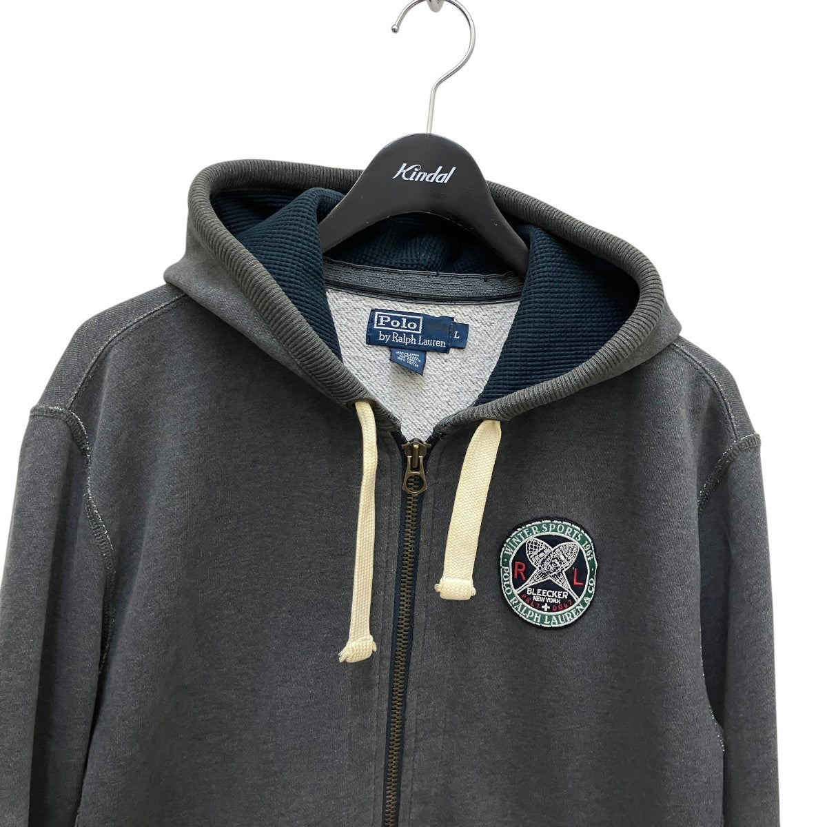 POLO RALPH LAUREN ジップパーカー 古着・中古-2枚目のアイテム画像