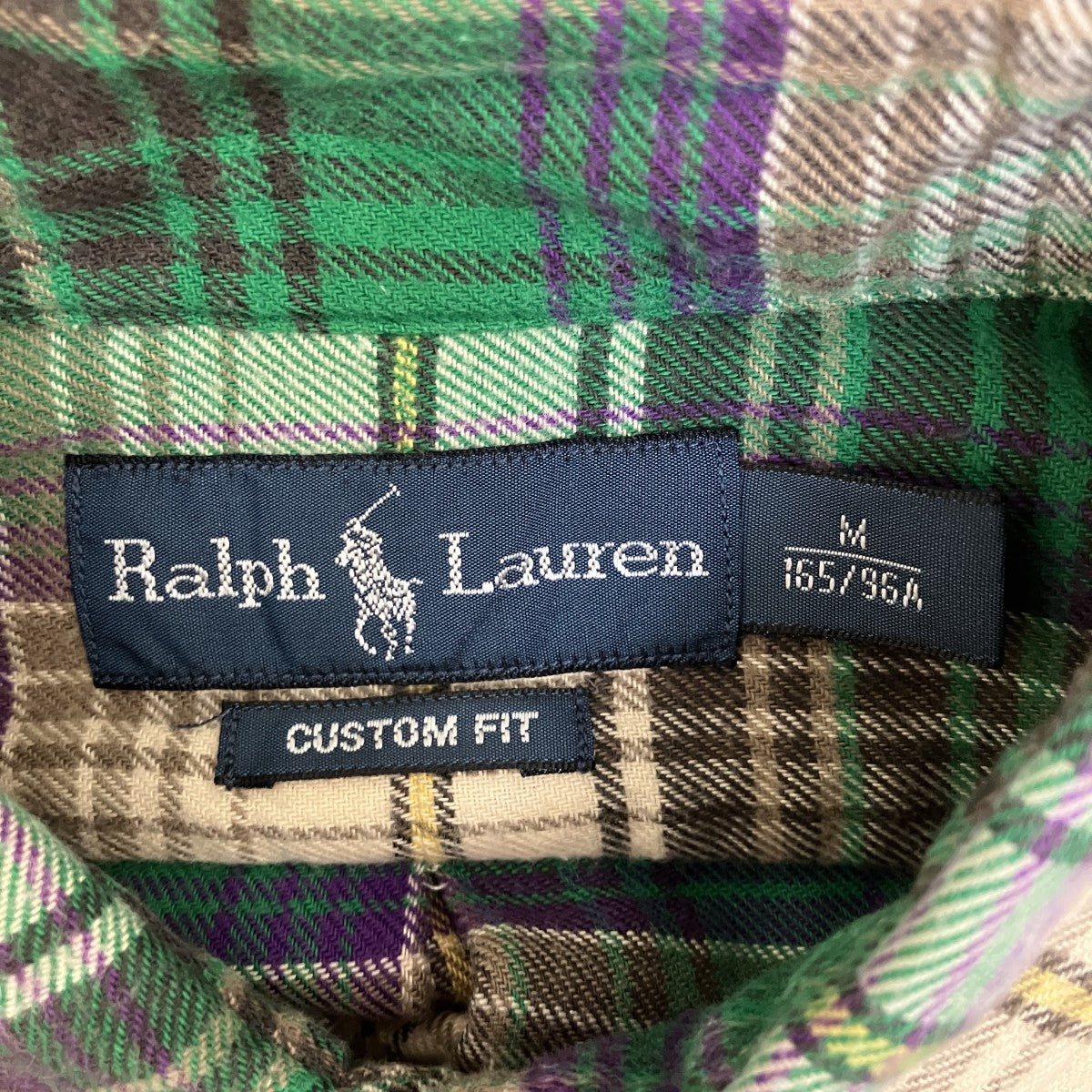 RALPH LAUREN チェック長袖シャツ 古着・中古-5枚目のアイテム画像