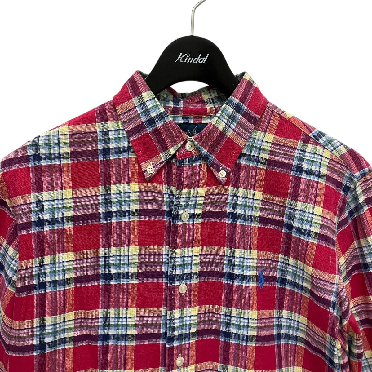RALPH LAUREN チェック長袖シャツ 古着・中古-2枚目のアイテム画像