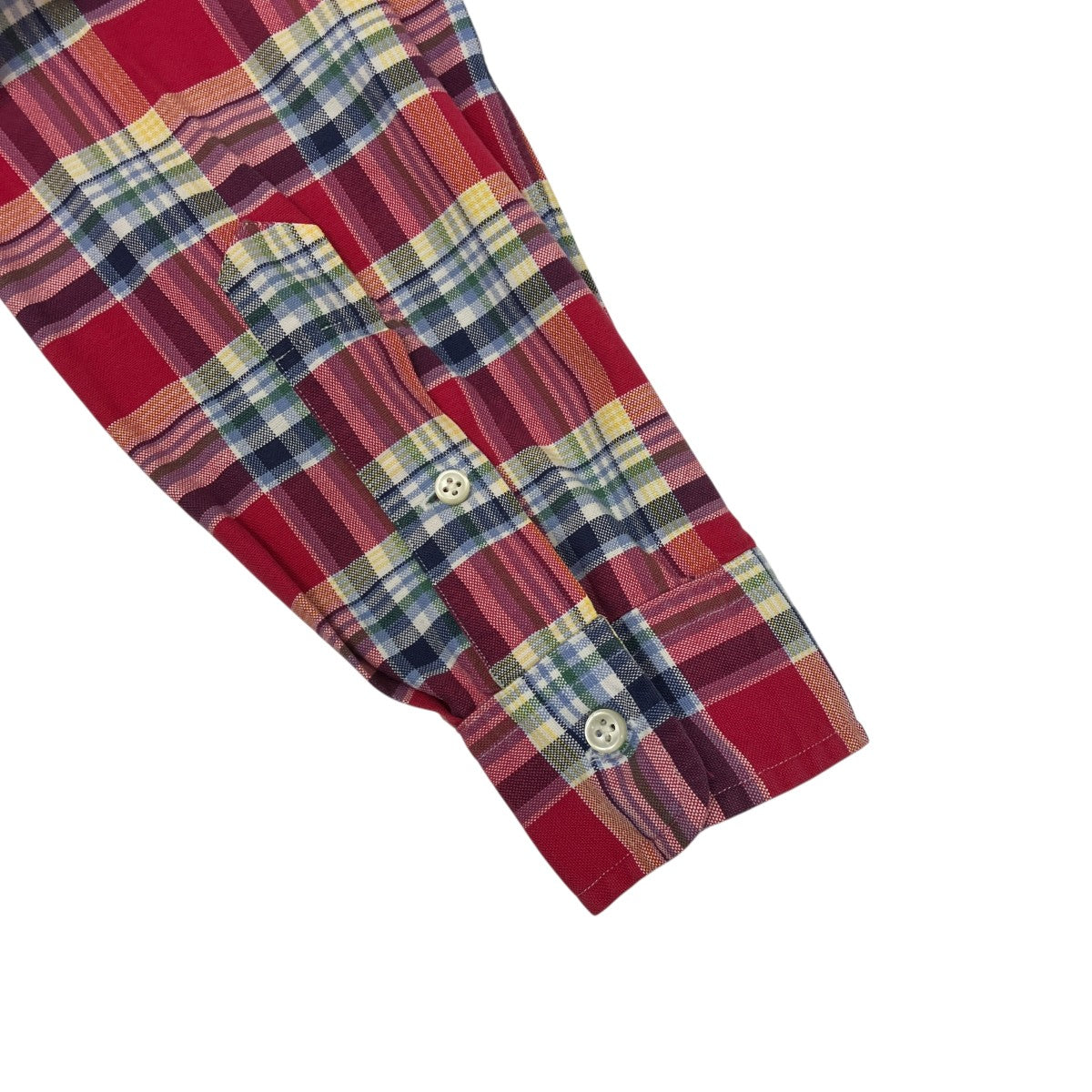RALPH LAUREN チェック長袖シャツ 古着・中古-4枚目のアイテム画像